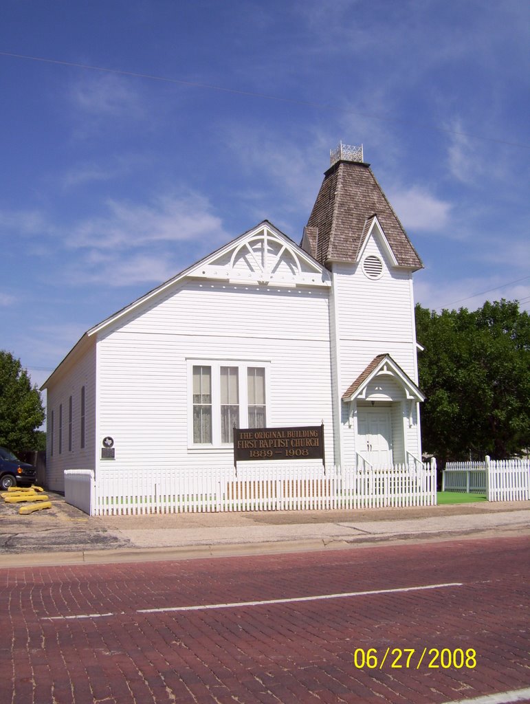 Original Building First Baptist Church Amarillo, Texas, Амарилло