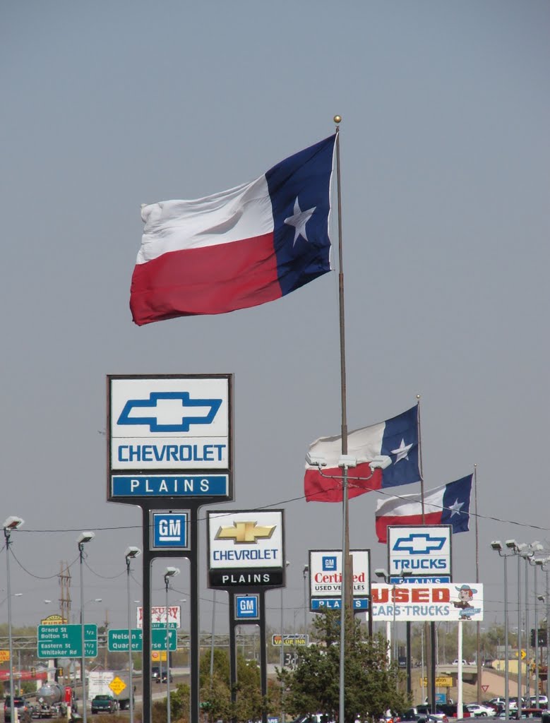 Texas Flags and Car Dealerships, Амарилло