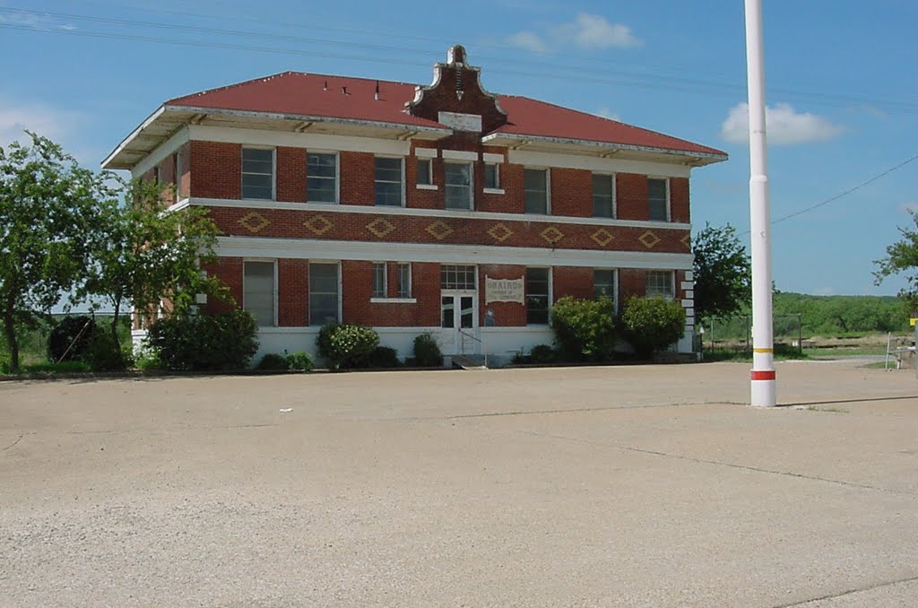 Old T&P Railroad Station in Baird, Texas. 2006., Аспермонт