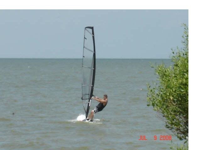 Windsurfing Galveston Bay, Вако
