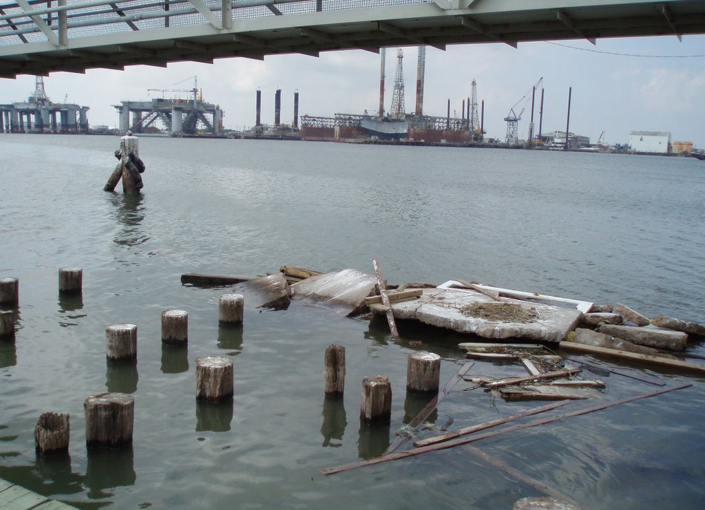 Deserted Oil Rigs of Galveston Bay, Галвестон