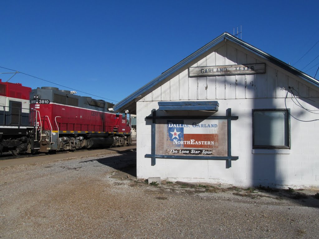Railroad Office, Garland, Texas, Гарленд