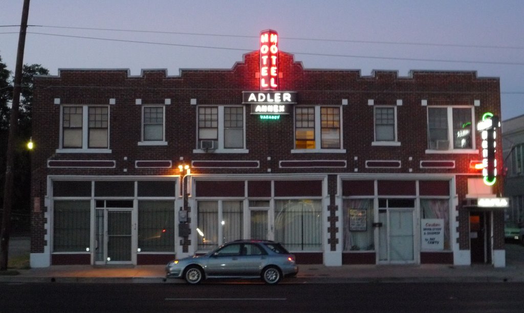 Hotel Adler Annex, N. Peak St., Dallas, Texas., Даллас