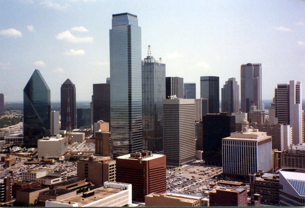 Dallas, Texas in July 1987 Добавлено © tillieannie Город. 