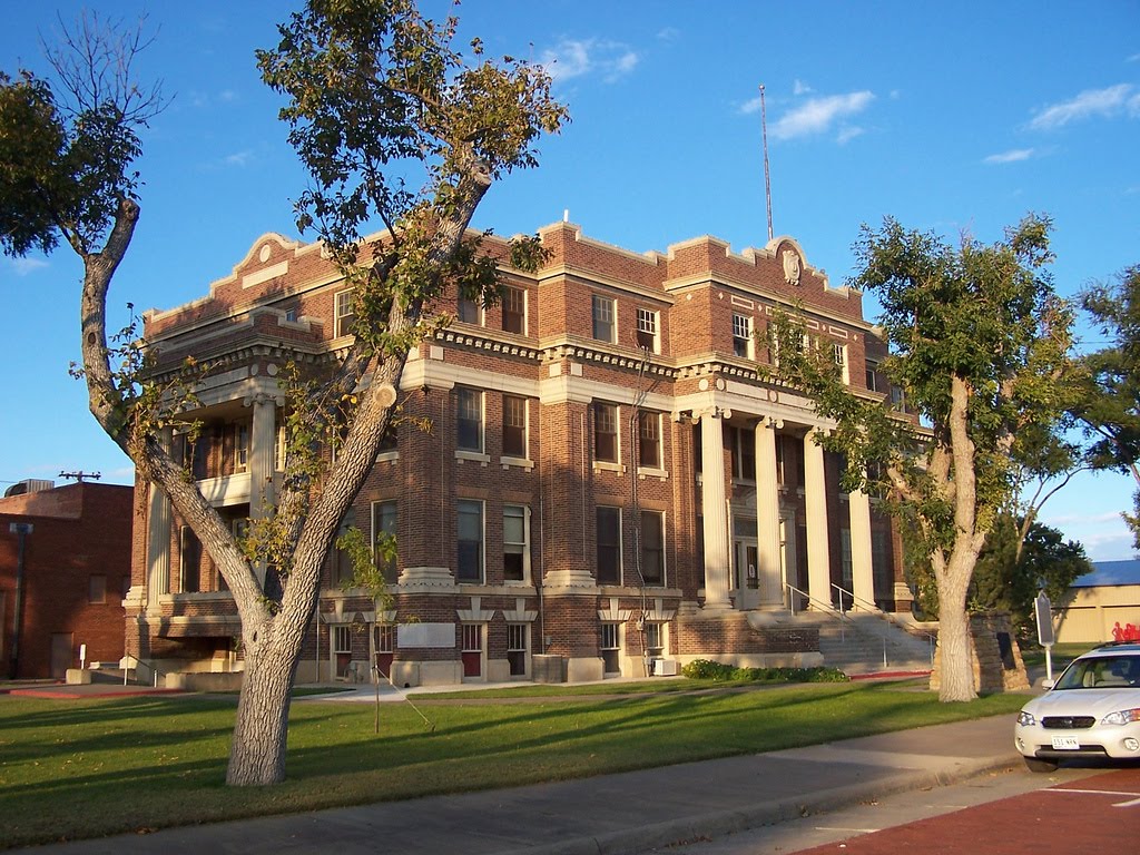 Dallam County Courthouse,  Dalhart, Texas, Далхарт