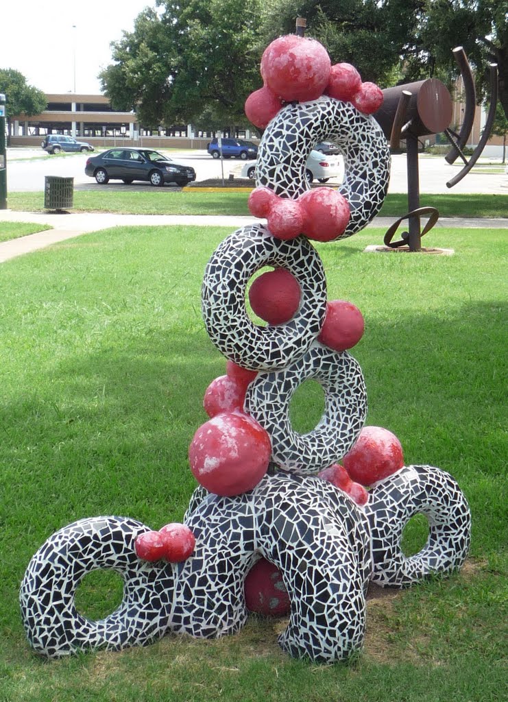 Mosaic Sculpture, UNT, Denton, TX., Дентон
