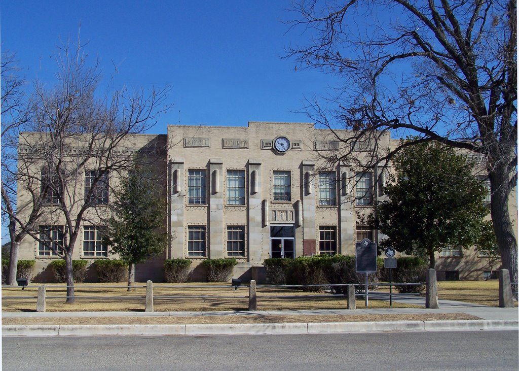 Kimble County Courthouse, Junction, Texas, Джанкшин