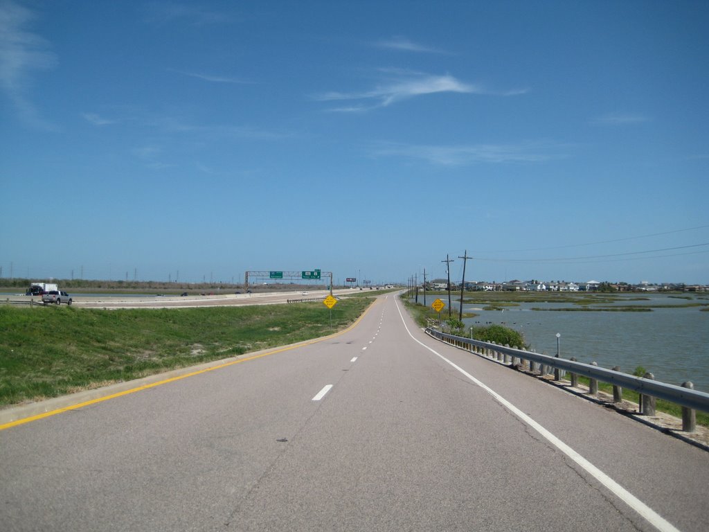 I-45 South South toward Galveston, TX, Джордантон