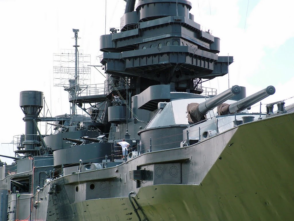 Battleship Texas closeup, Дир-Парк