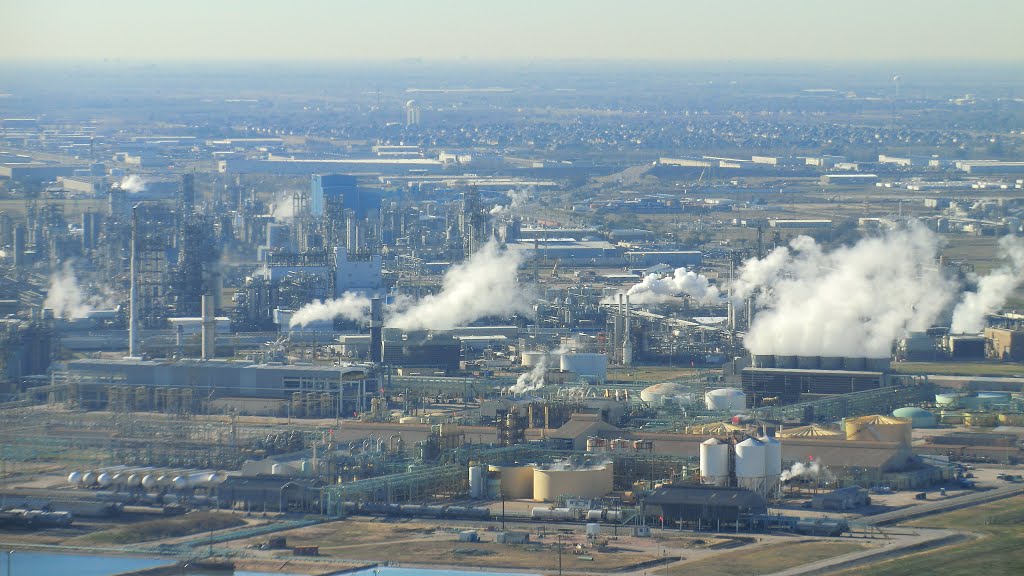 Houston: Industrial area - dominated by oil & gas industry, Дир-Парк