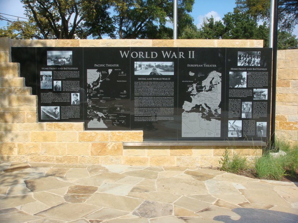 World War II Irving Veterans Memorial, Ирвинг