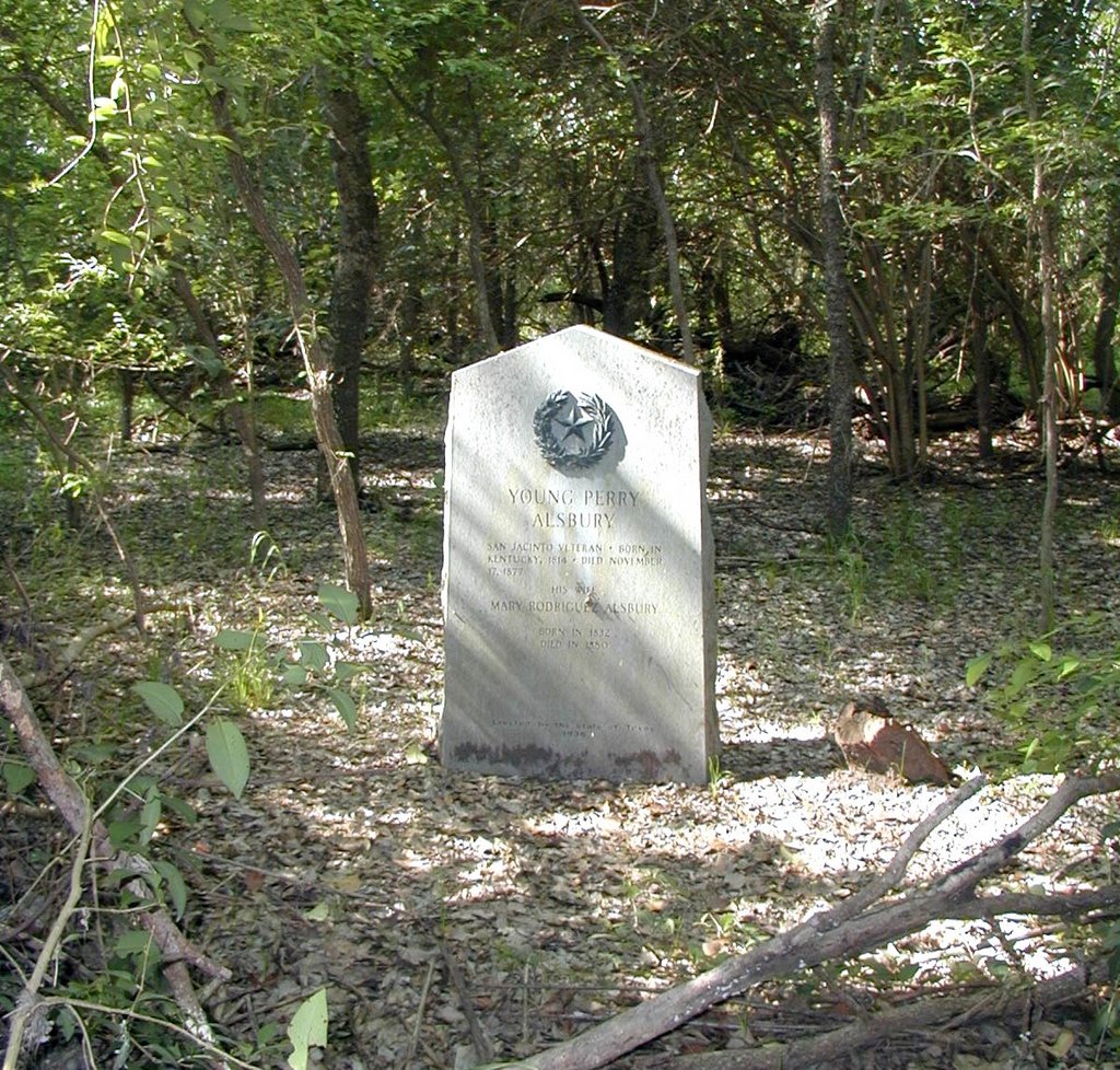 Texas Centennial Monument honoring Y.P. Alsbury, Кирби