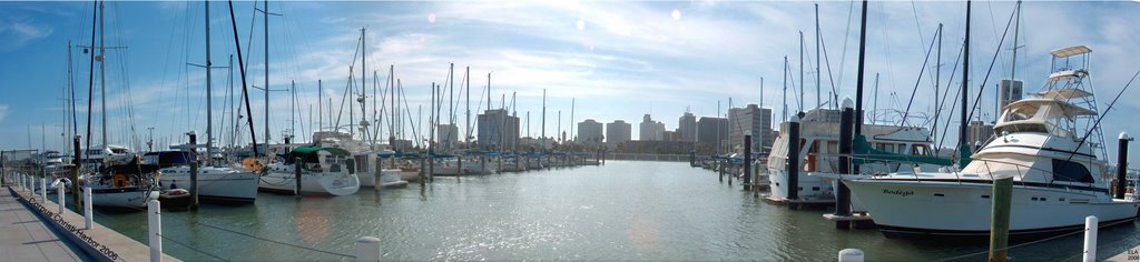 Corpus Christi Harbor Panorama, Корпус-Кристи