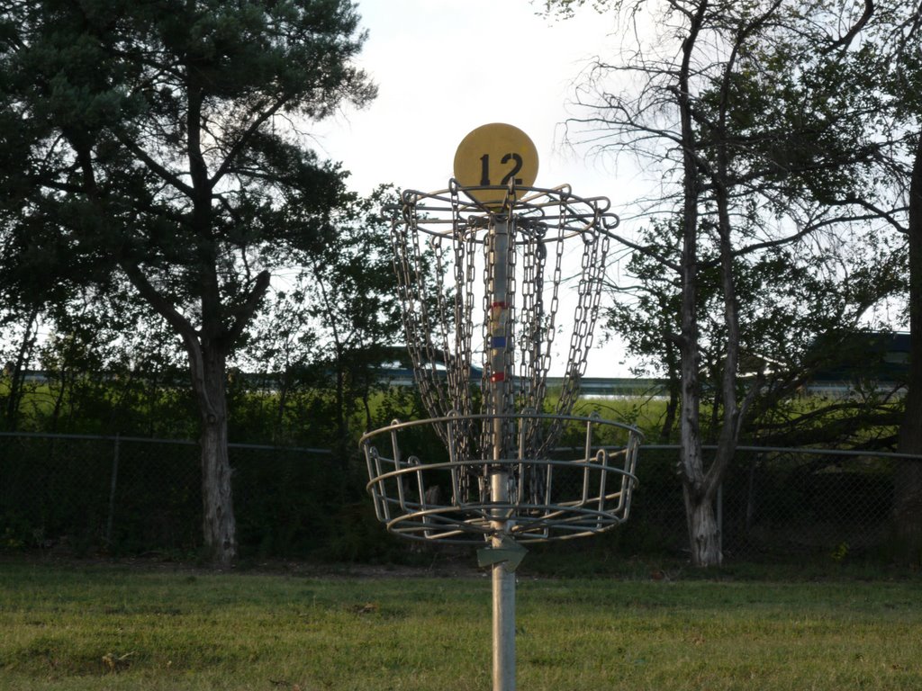 Frisbee golf hole 12, Лаббок
