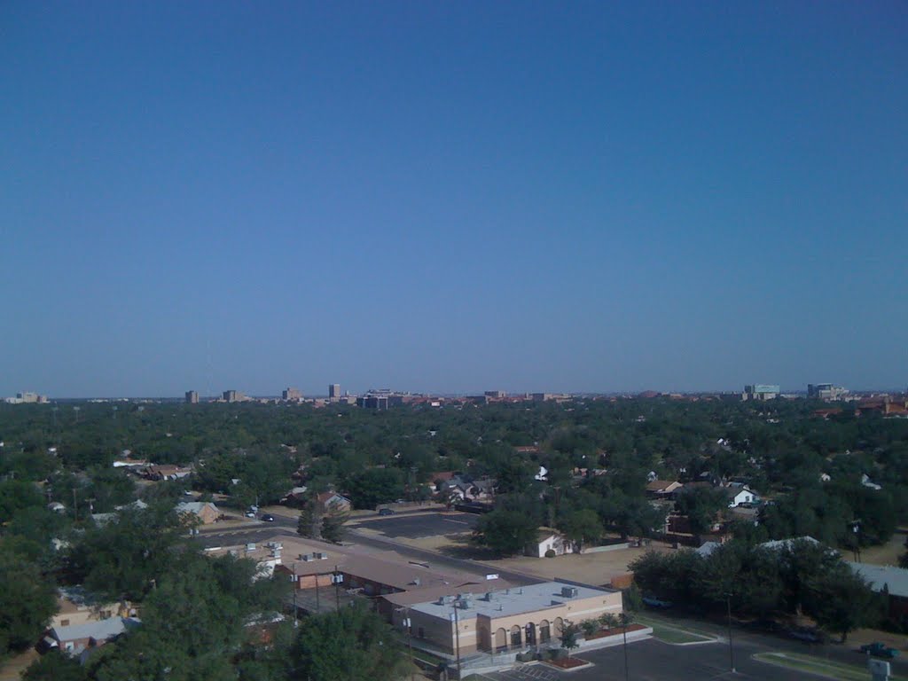 Looking north west from 1617 27th Street, Lubbock, Лаббок