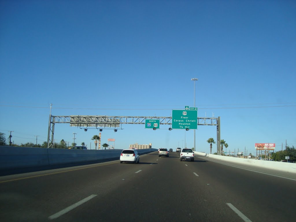 US 35-83 Saliendo de Laredo, Ларедо