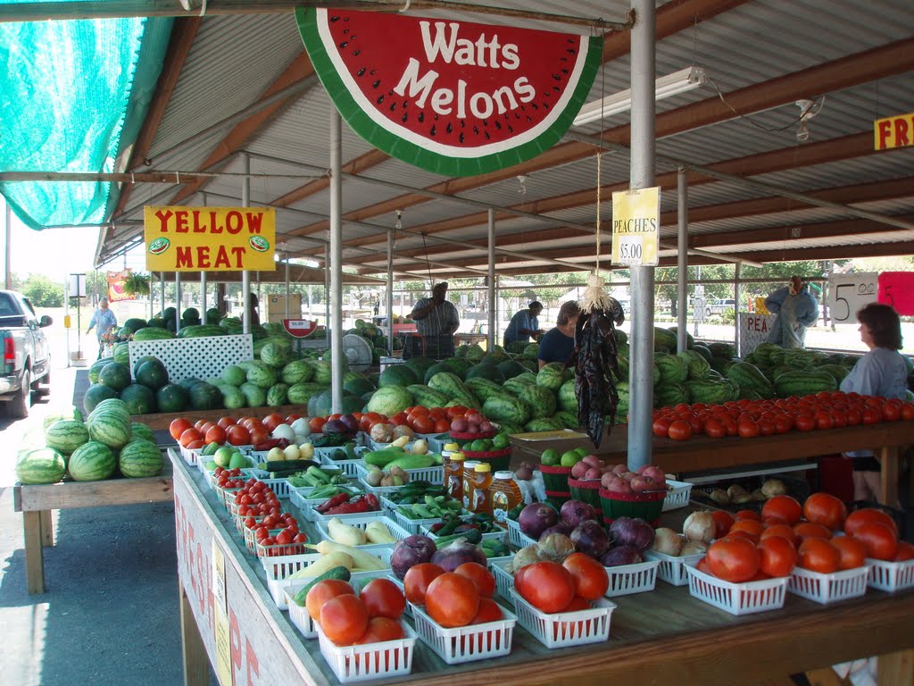 Farmers Market, Luling TX, Лулинг