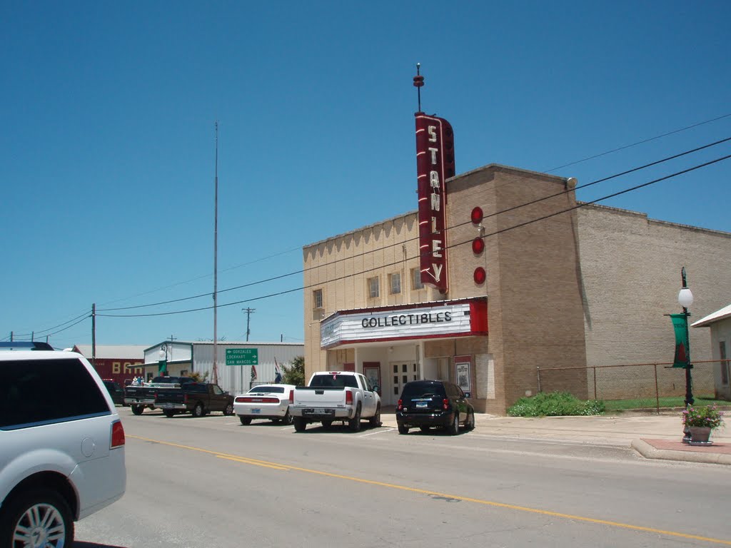 Old Movie Theater, Luling, TX, Лулинг