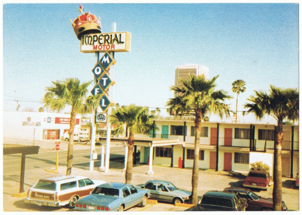 The Imperial Motel - Mc Allen, Texas, in the Eighties, Мак-Аллен