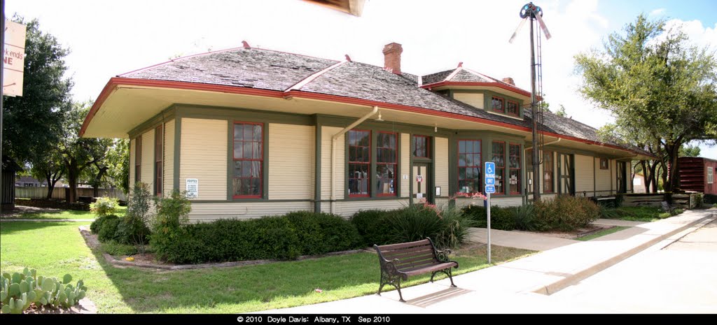 Texas Central depot, Олбани