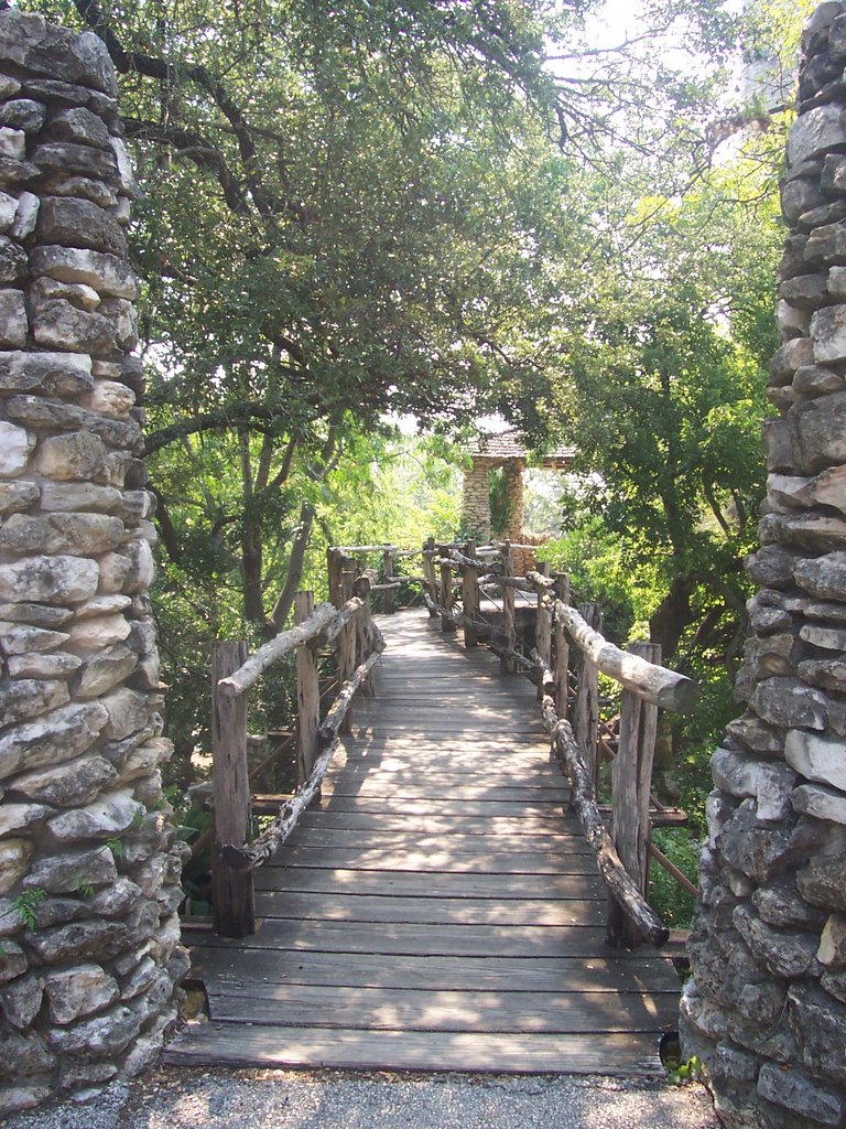 Bridge at the Japaneese Tea Gardens (Sunken Gardens), Олмос-Парк