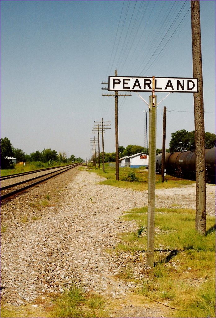 Pearland (near Houston, TX), site of former railroad station, Пирленд