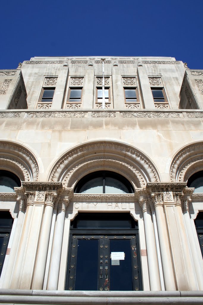 Face of the former San Angelo City Hall, Сан-Анжело