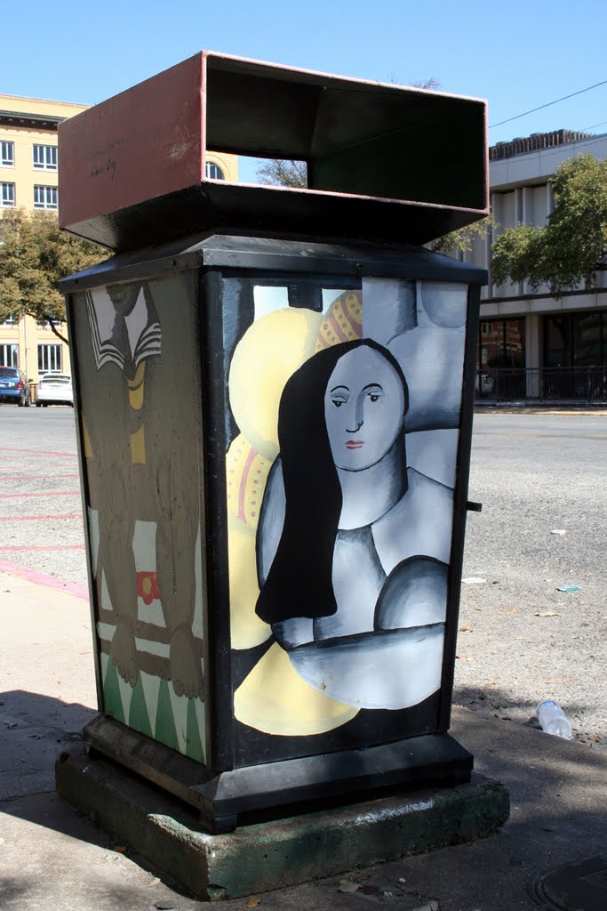 Street Art - homage to F. Leger - San Angelo, Сан-Анжело