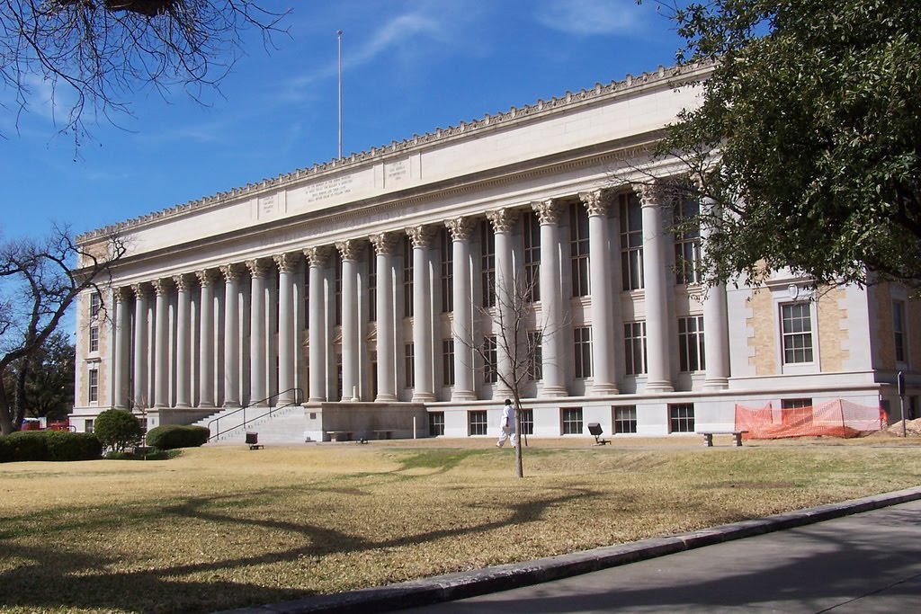 Tom Green County Court House, San Angelo, Texas, Сан-Анжело
