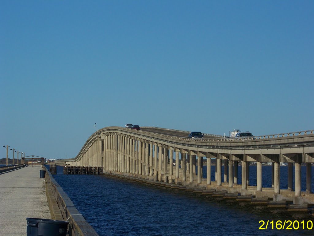 Copano Bay State Fishing Pier and Causeway, Тафт