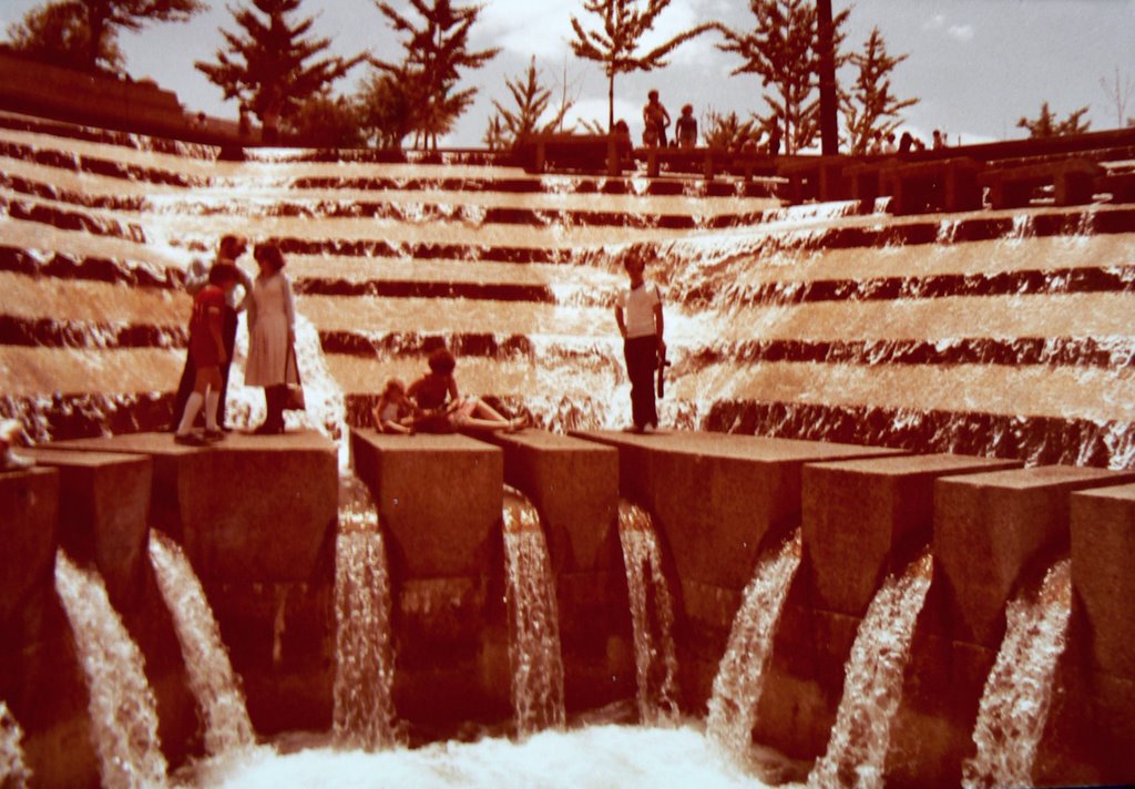 FORT WORTH, TEXAS.   WATER GARDENS., Форт-Уэрт