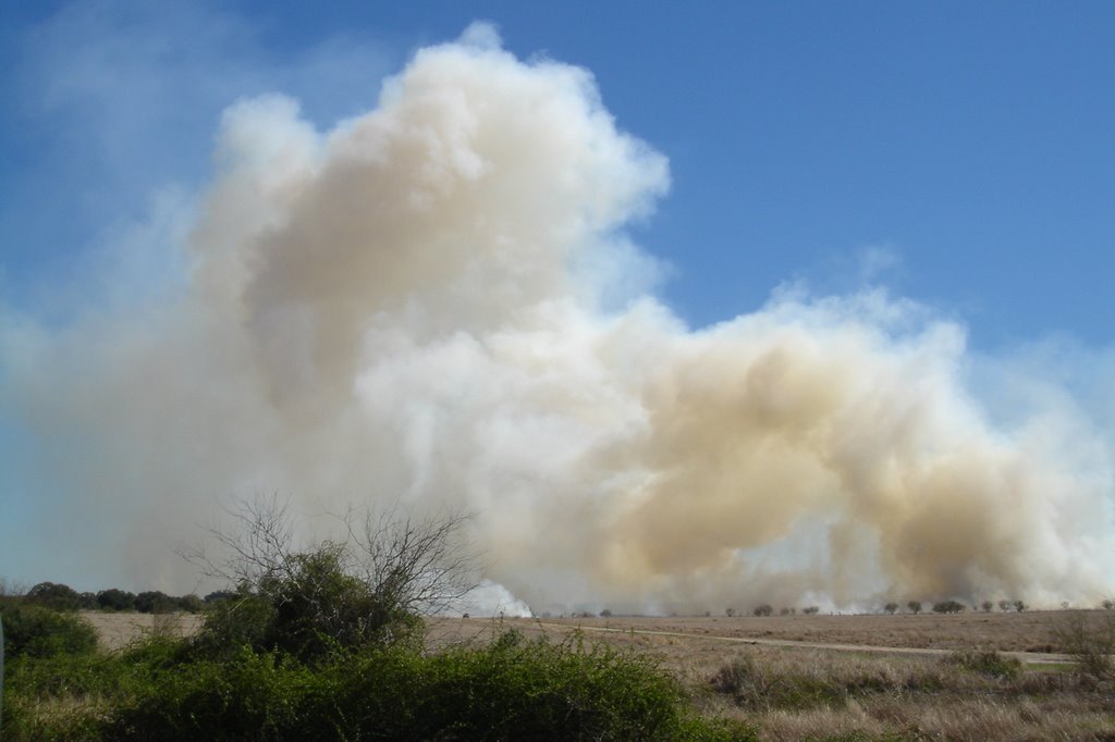 Fire on US 59, Эль-Кампо