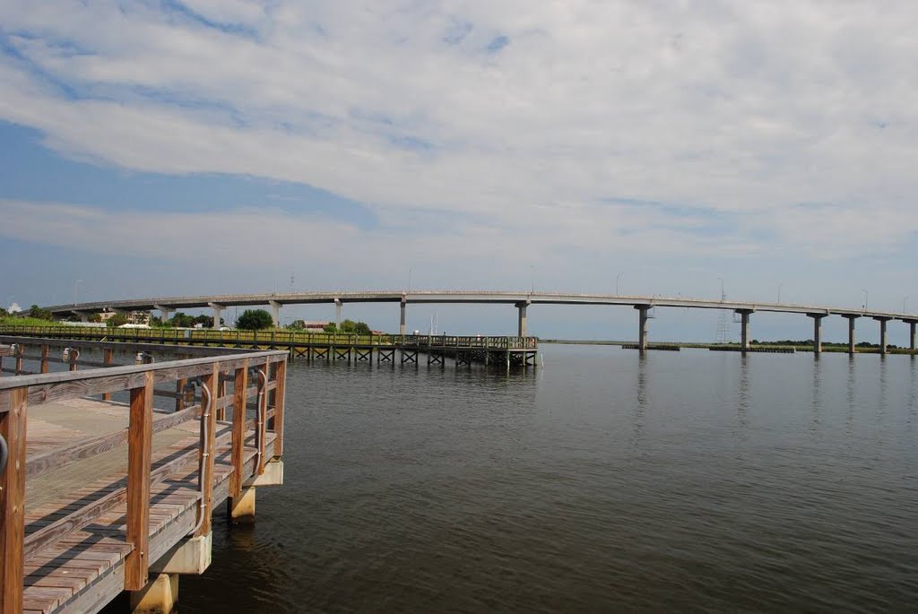 View From Docks - Apalachicola, Florida, Апалачикола