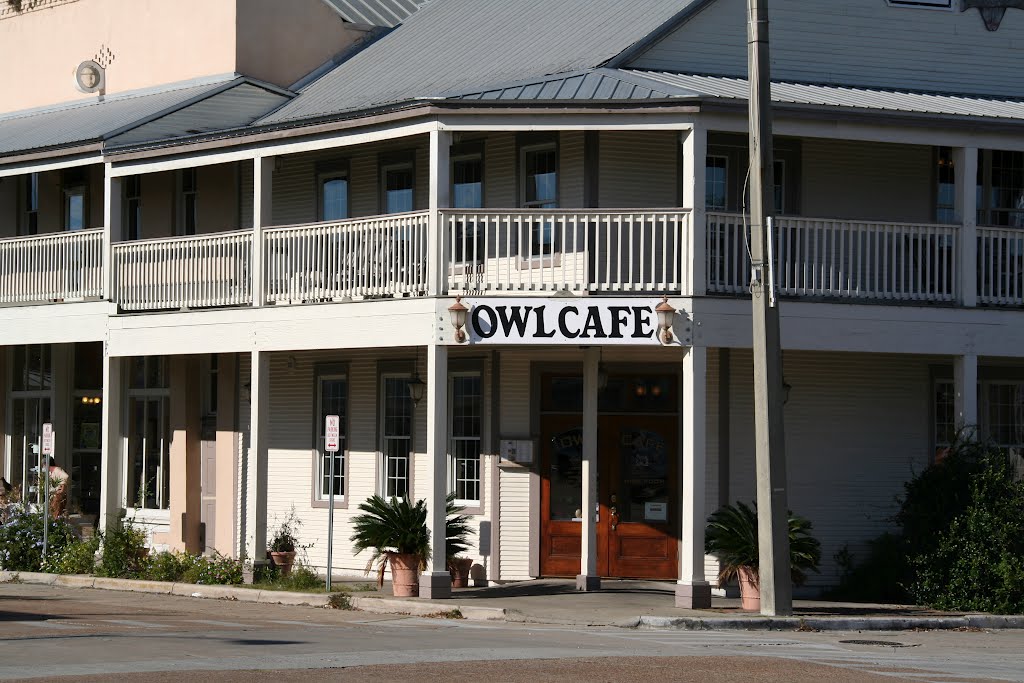 The OWL CAFE in Apalachicola, Апалачикола