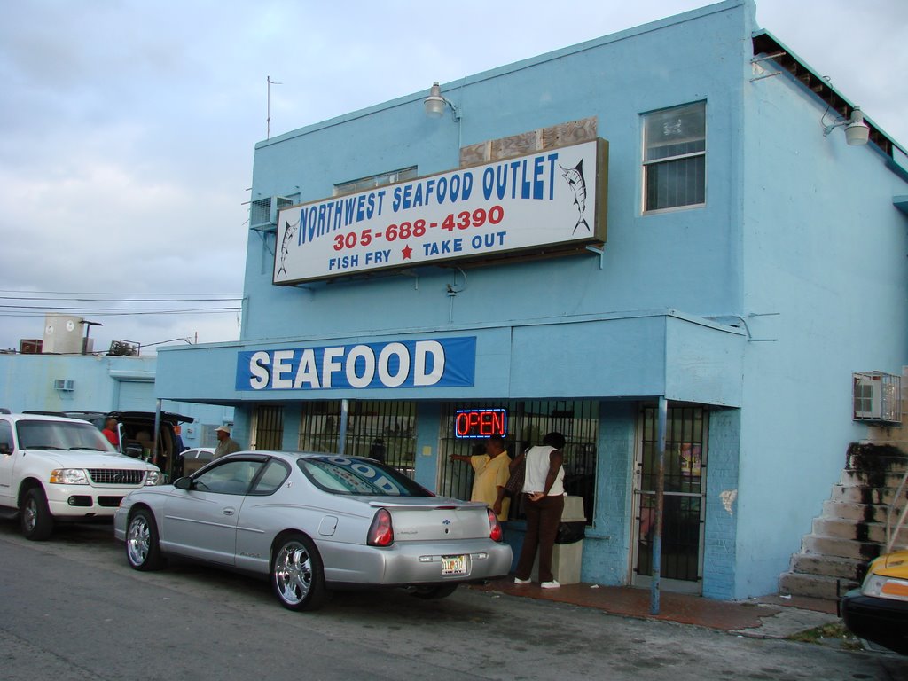 Northwest Seafood Outlet, Miami,Florida, Банч-Парк