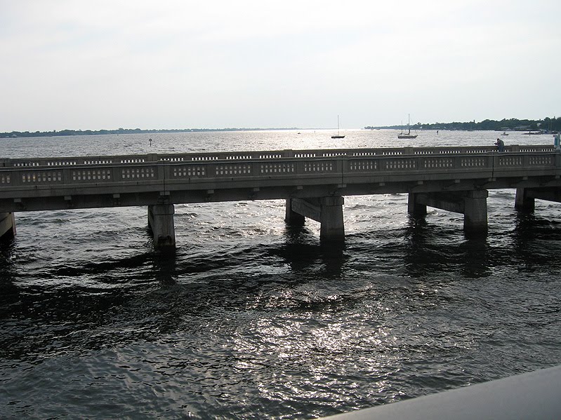 View From Green Bridge, Palmetto, FL, Брадентон