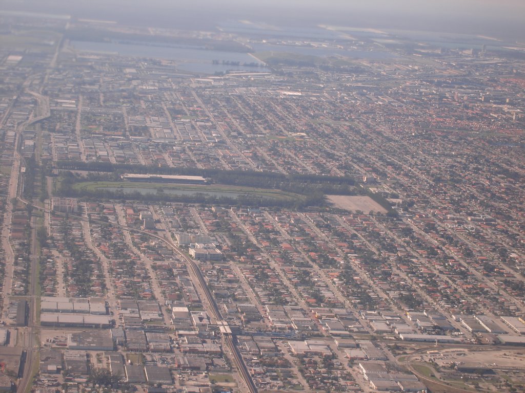 Hialeah Race Track From The Air, Браунсвилл