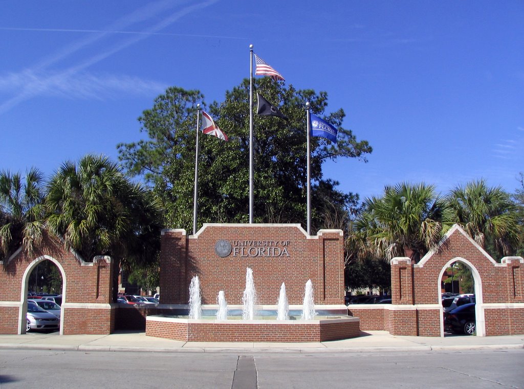 East entrance at Univ of Florida, Гайнесвилл