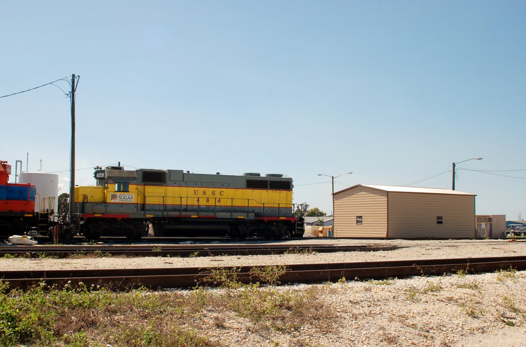 United States Sugar Corporation EMD GP38AC No. 404 at Clewiston, FL, Гарлем