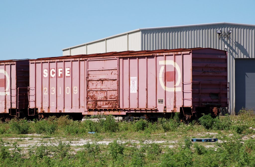 South Central Florida Express Railroad Box Car No. 23109 at Clewiston, FL, Гарлем