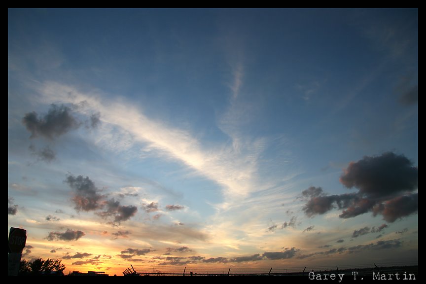 Sunset at KPBI, Глен-Ридж