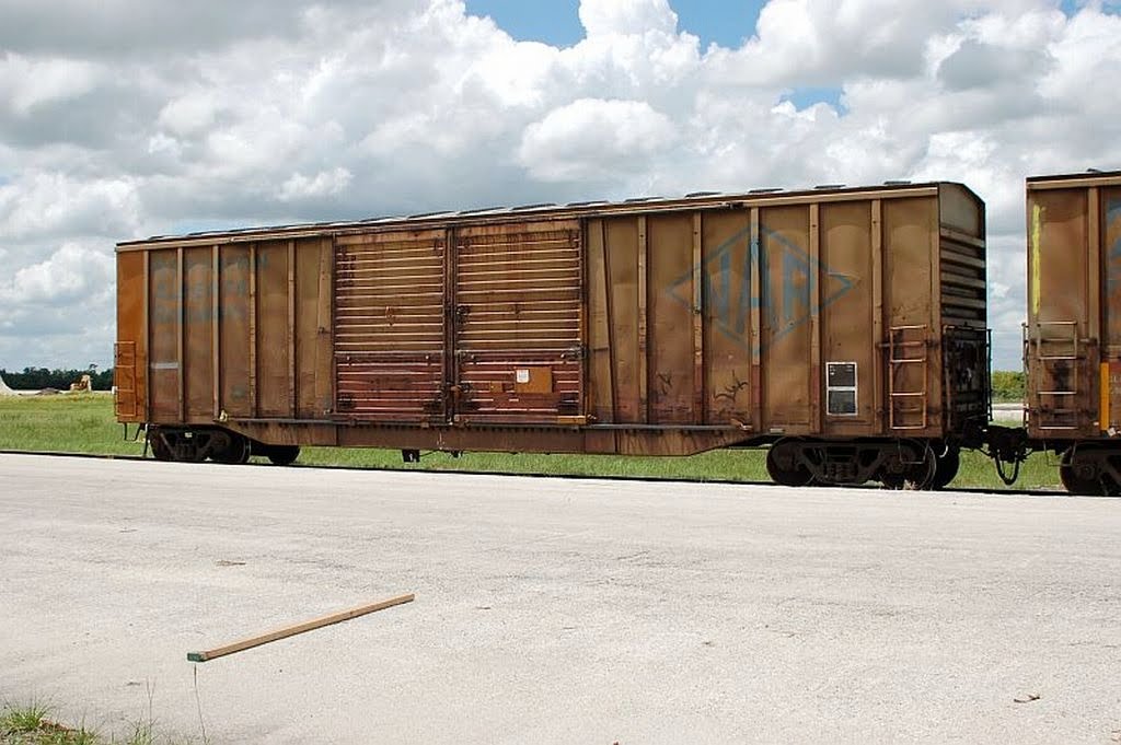 Canadian National Railways, Ex Northern Alberta Railways, Box Car No. 50013 at Bartow, FL, Гордонвилл