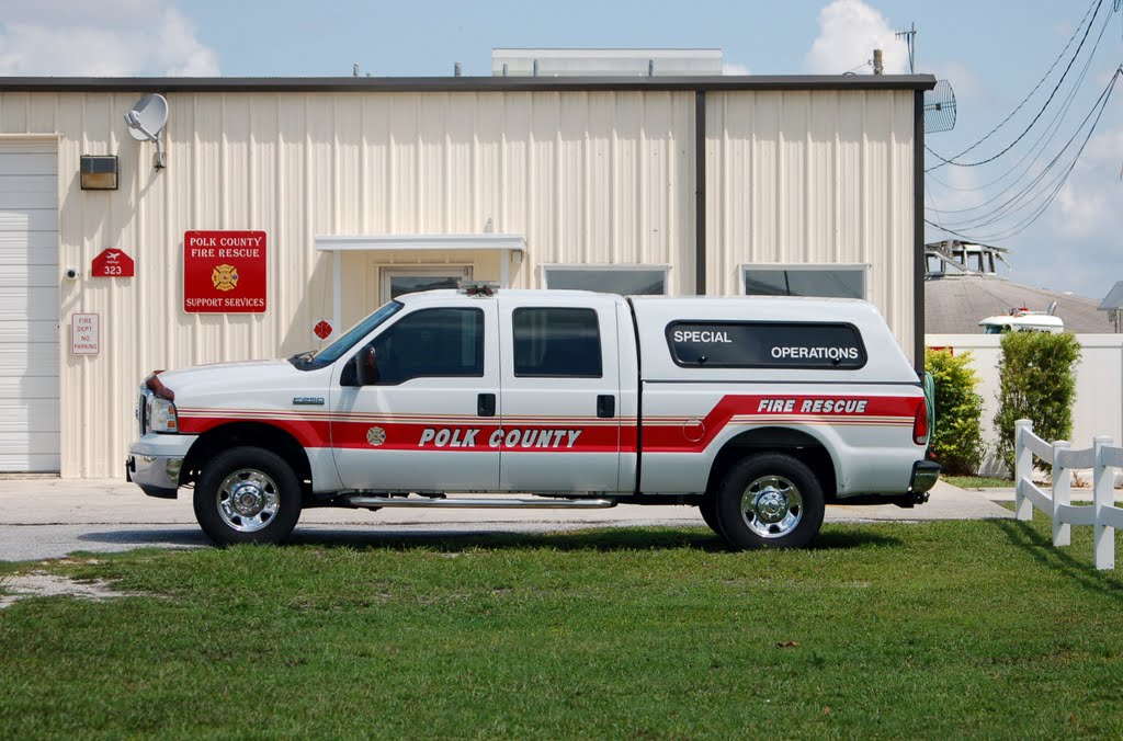 Polk County Fire Rescue Special Operations Vehicle at Bartow, FL, Гордонвилл
