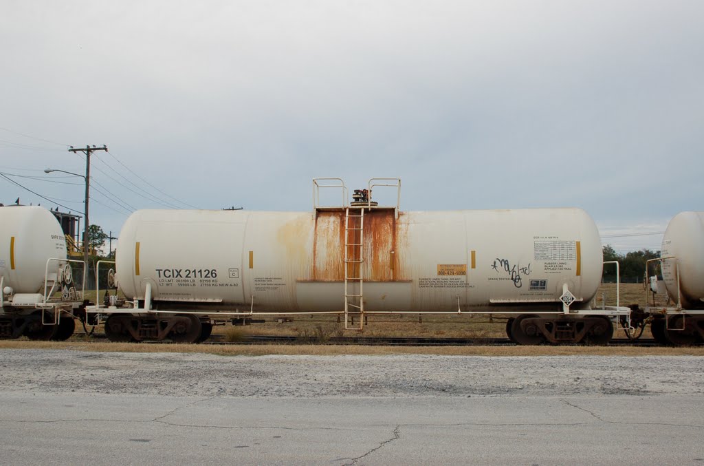 Trinity Chemical Leasing, LLC Tank Car No. 21126 at Bartow, FL, Гордонвилл