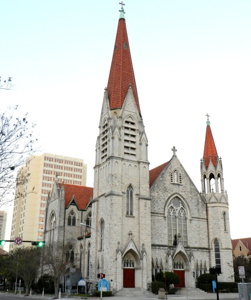 Immaculate Conception Church, 121 East Duval Street Jacksonville, FL 32202, built 1910, Джексонвилл