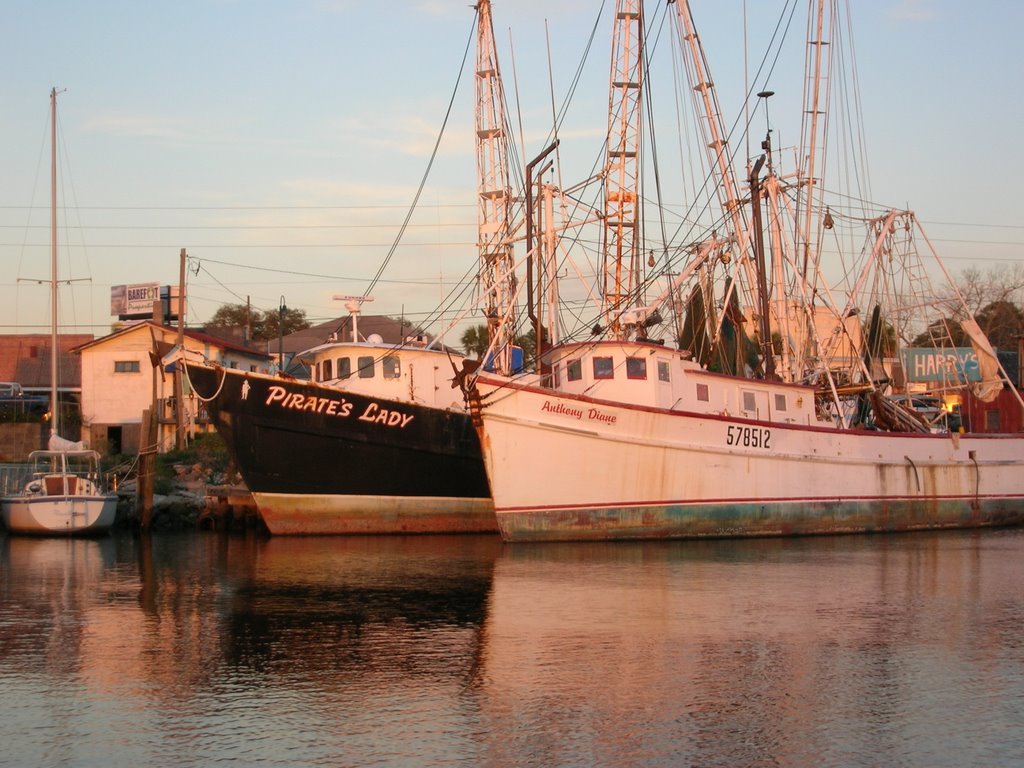 Shrimp Boats at Sunset, Каррабелл