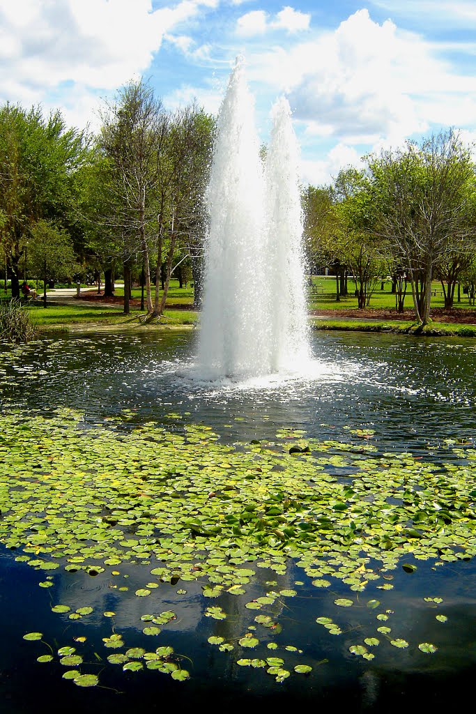 Largo Central Park Fountain - Largo, FL, Ларго