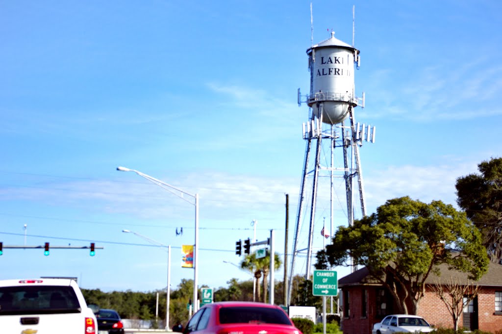 2012, Lake Alfred, FL - water tower, Лейк-Альфред