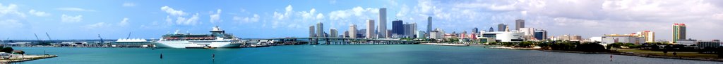 City Of Miami Florida / Olympus C5000 / Panorama Factory, Майами
