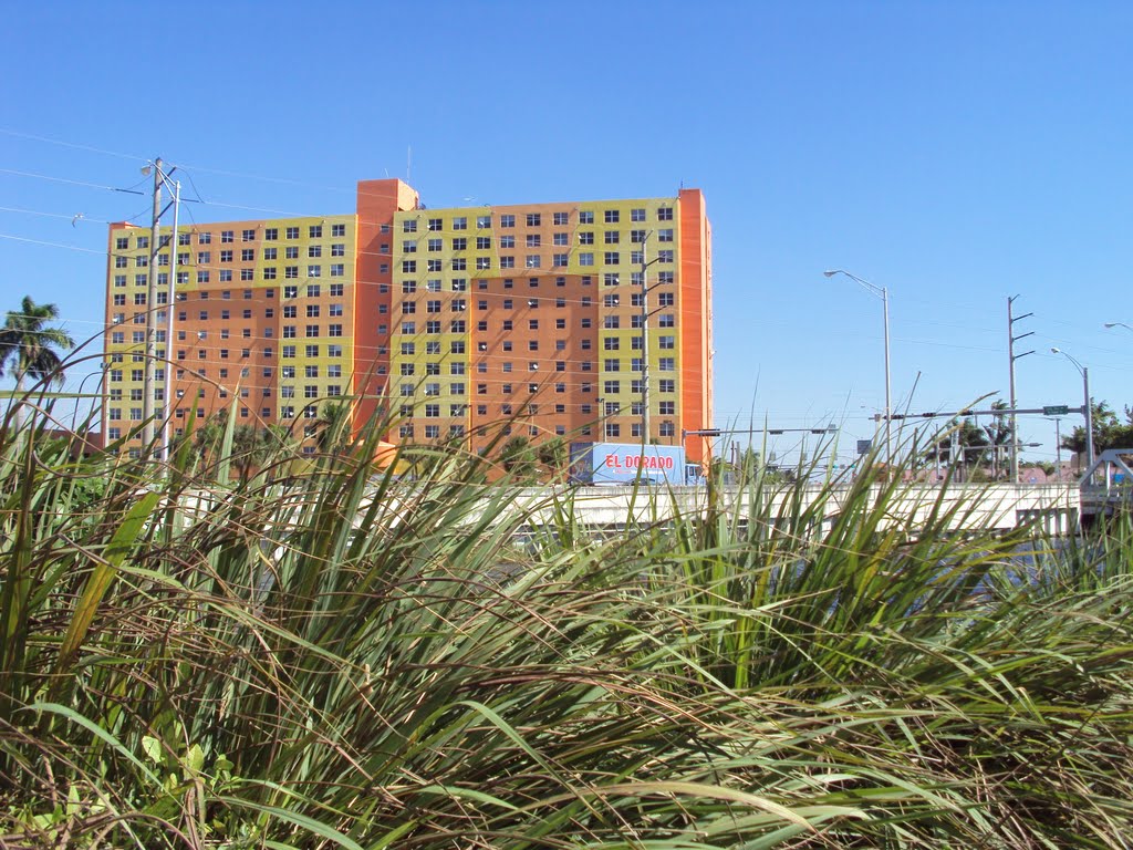 The Orange & Yellow Hialeahs Landmark building, Майами-Спрингс